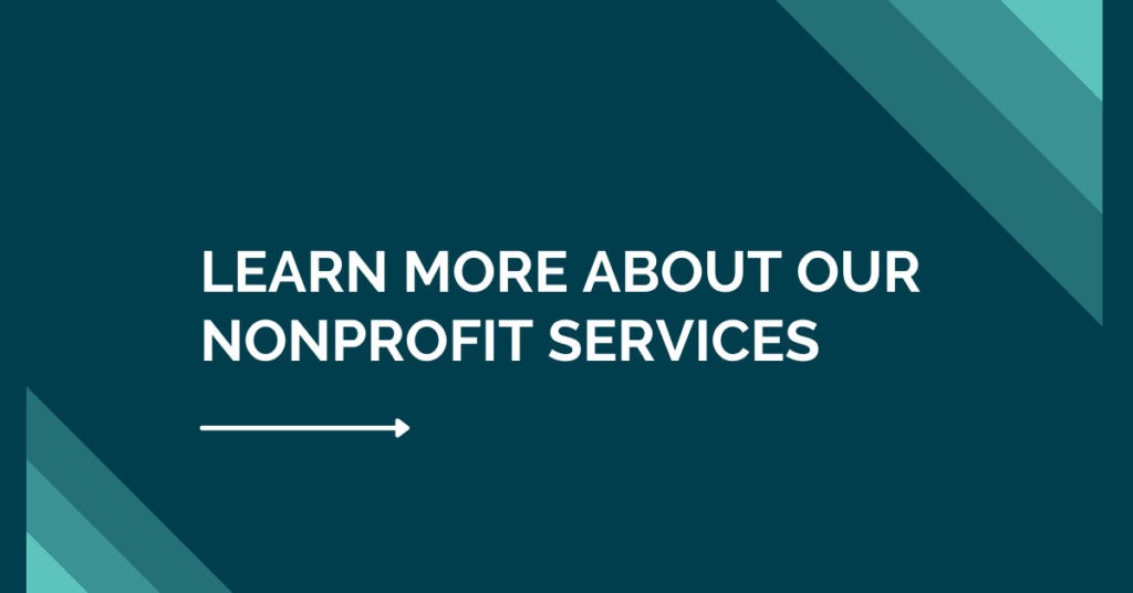 Learn more about our Nonprofit Services