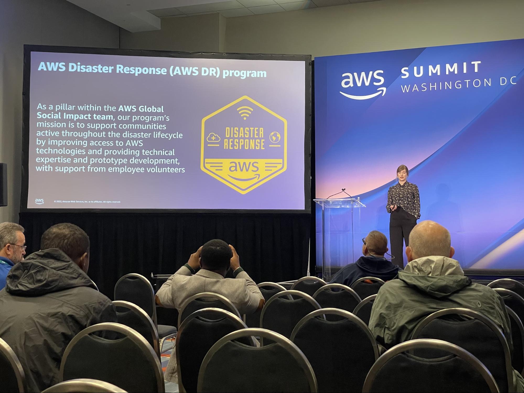 Disaster Response Powered By The Cloud AWS Summit VPS